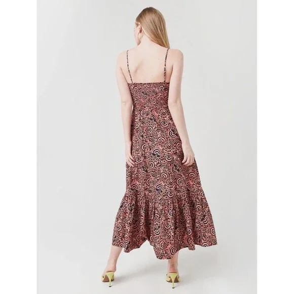 A.L.C. NWT Lilah Dress in Coral Multi Size 0 $495.00 - Picture 3 of 16